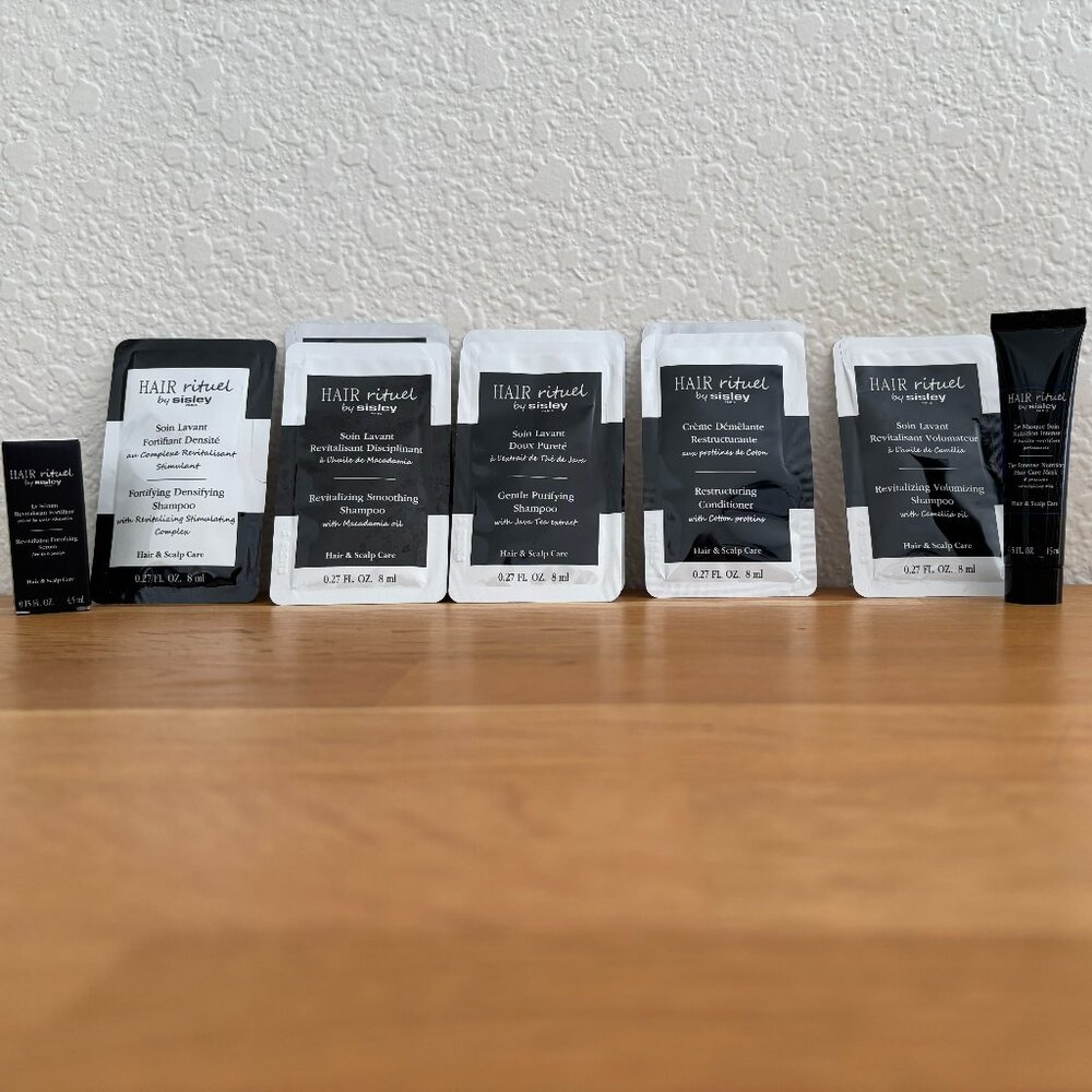 BN Hair Rituel by Sisley Paris Shampoo Conditioner Serum Mask Sample Lot